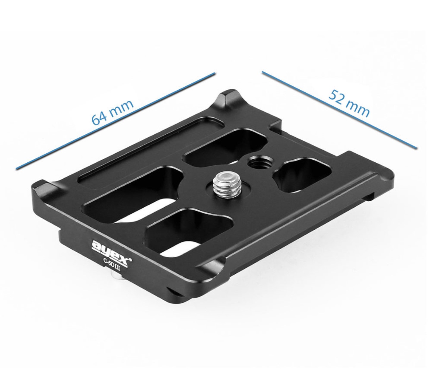 ayex Schnellwechselplatte für Canon EOS 5D Mark III und Arca-Swiss Standard C-5DIII