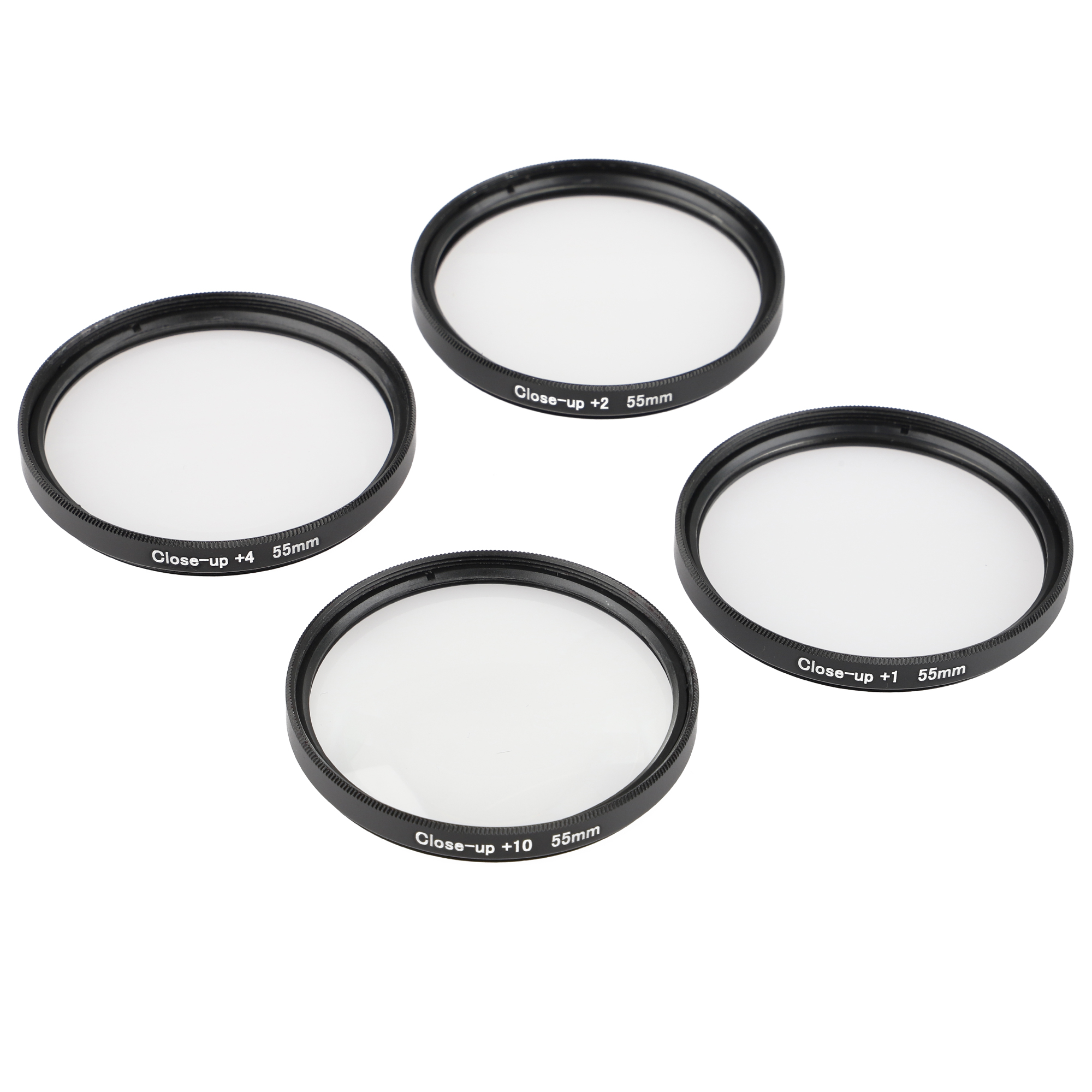 ayex Close up Makro Linsen Set 55mm
 - 4 teilig (+1, +2, +4, +10)