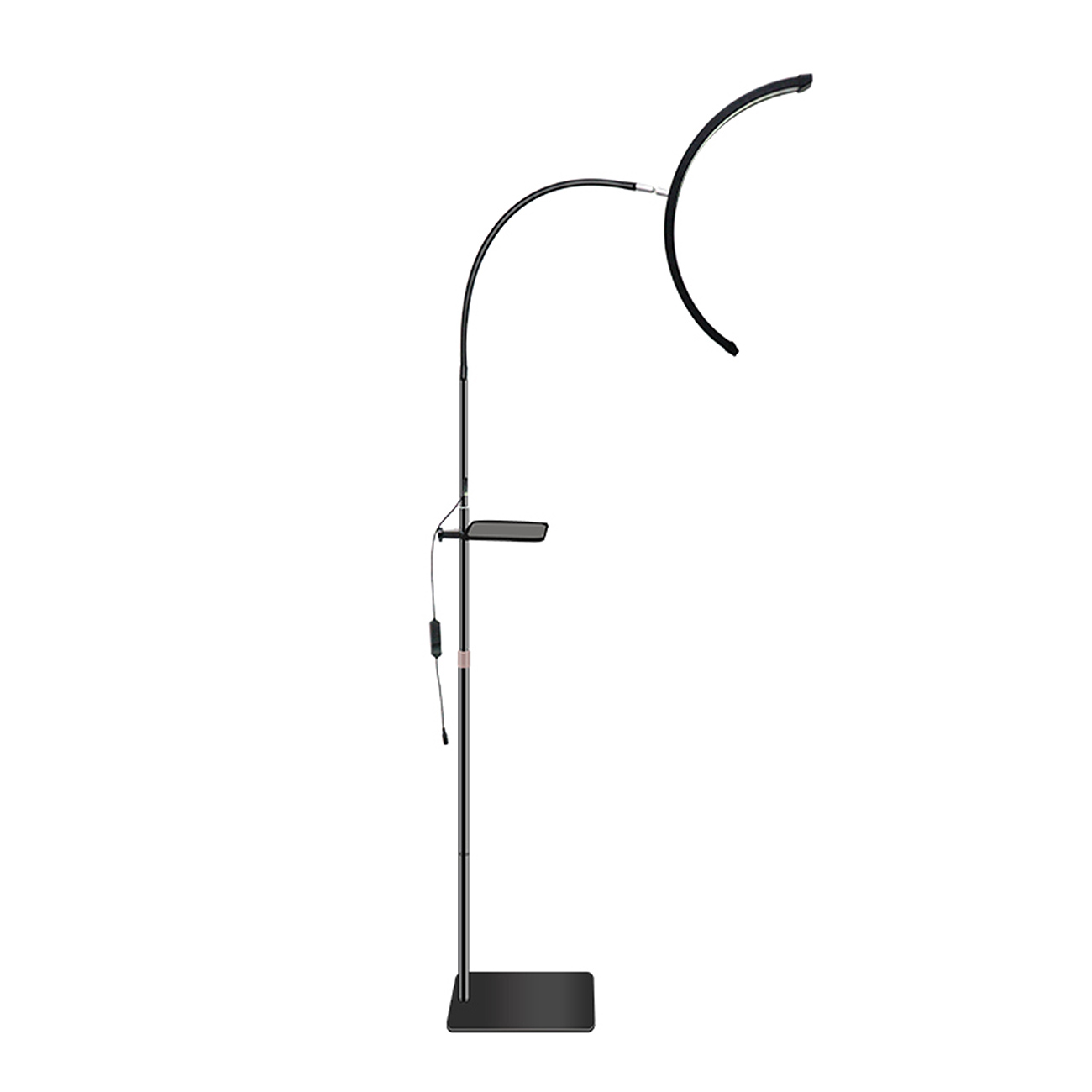 HD-P5_24.jpg LED Beauty Stehlampe – 36W, höhenverstellbar & dimmbar Weiß oder Schwarz
