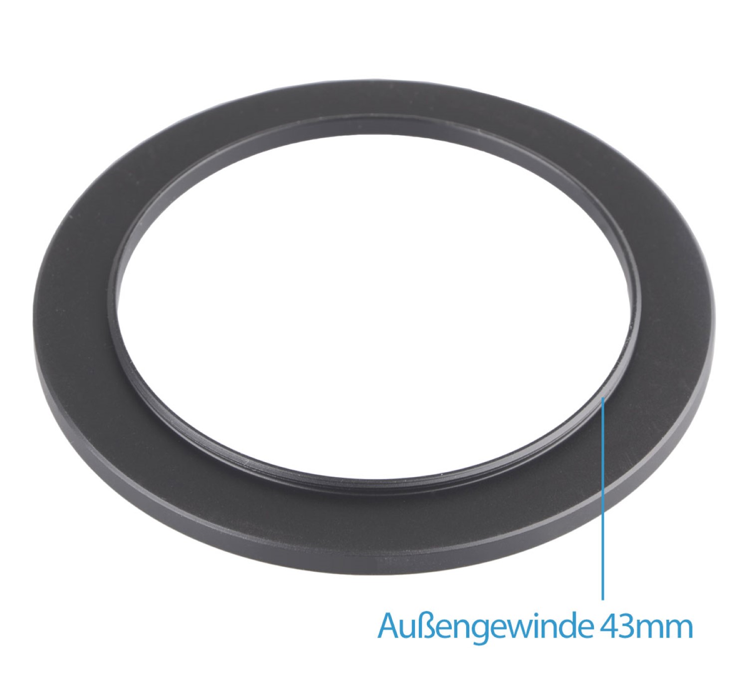 ayex Step-Up Ring 43mm - 55mm Reduzierring Adapterring Kompatibel m. allen Herstellern
