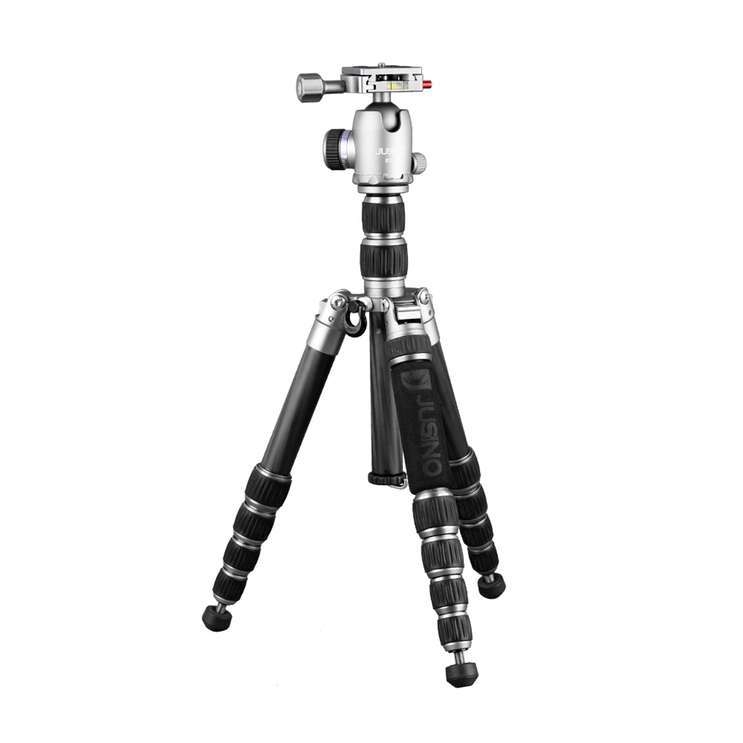 JUSINO TK-255S Kleines Traveller Tripod/Monopod Reisestativ mit Stativkopf BT-02