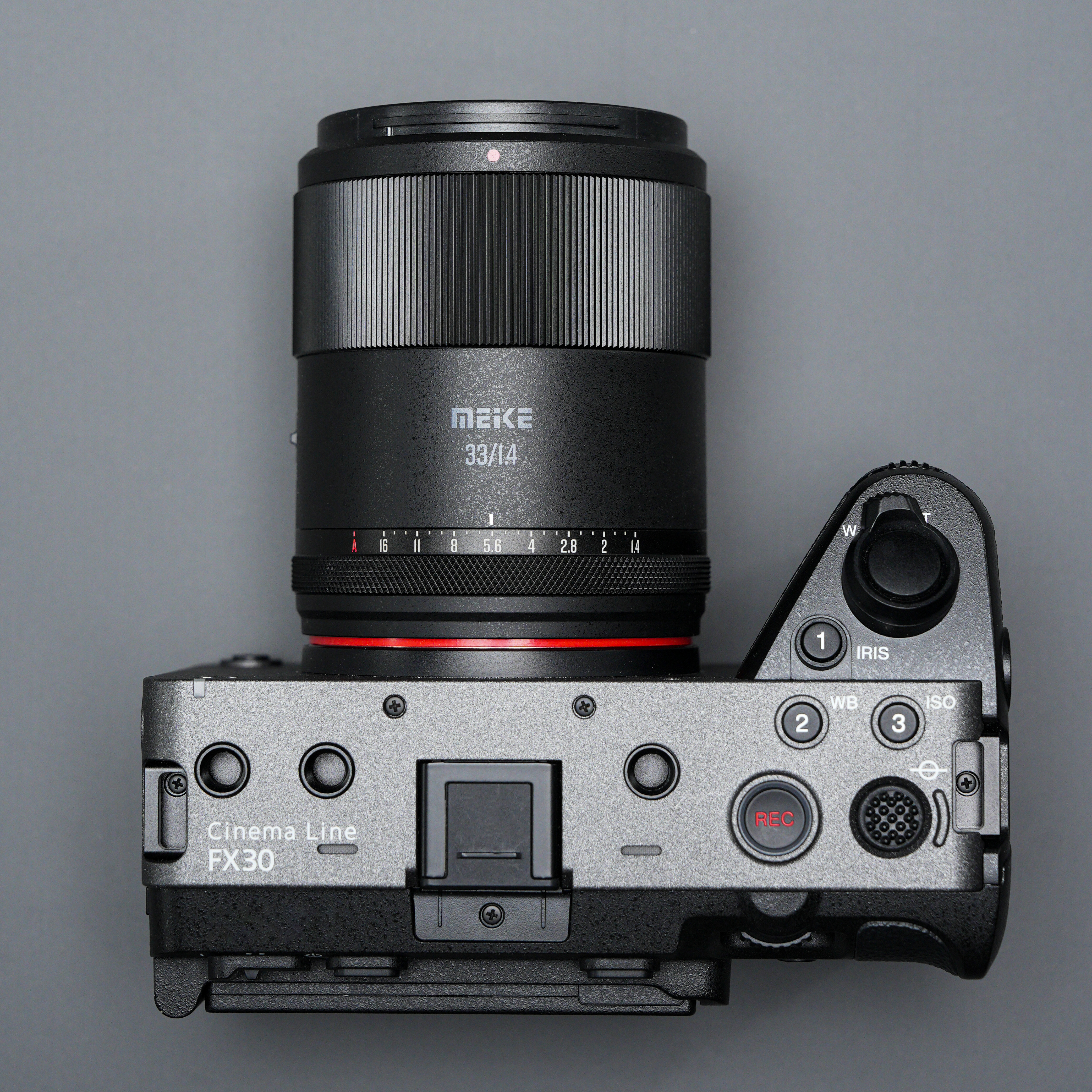 Meike 33 mm F1.4 AF STM Autofokus APS-C Portrait Objektiv kompatibel mit Sony E Mount