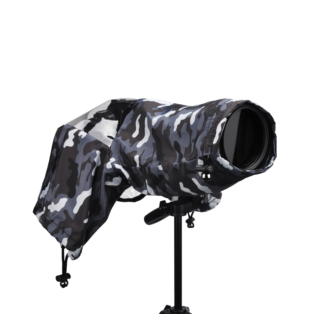 JJC Rain Cover Regenschutzhülle für DSLR bis 180 x 140 x 250 mm Gesamtmaße - RC-1GR JJC Rain Cover Regenschutzhülle für DSLR bis 180 x 140 x 250 mm Gesamtmaße - RC-1GR