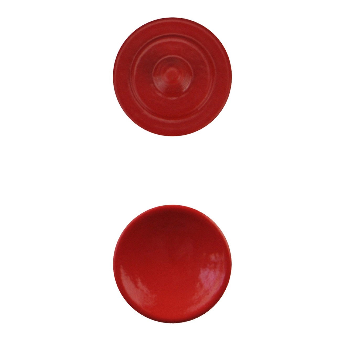 Deluxe Soft Release Button SRB Messing 11mm für stilvolle Kameras Rot