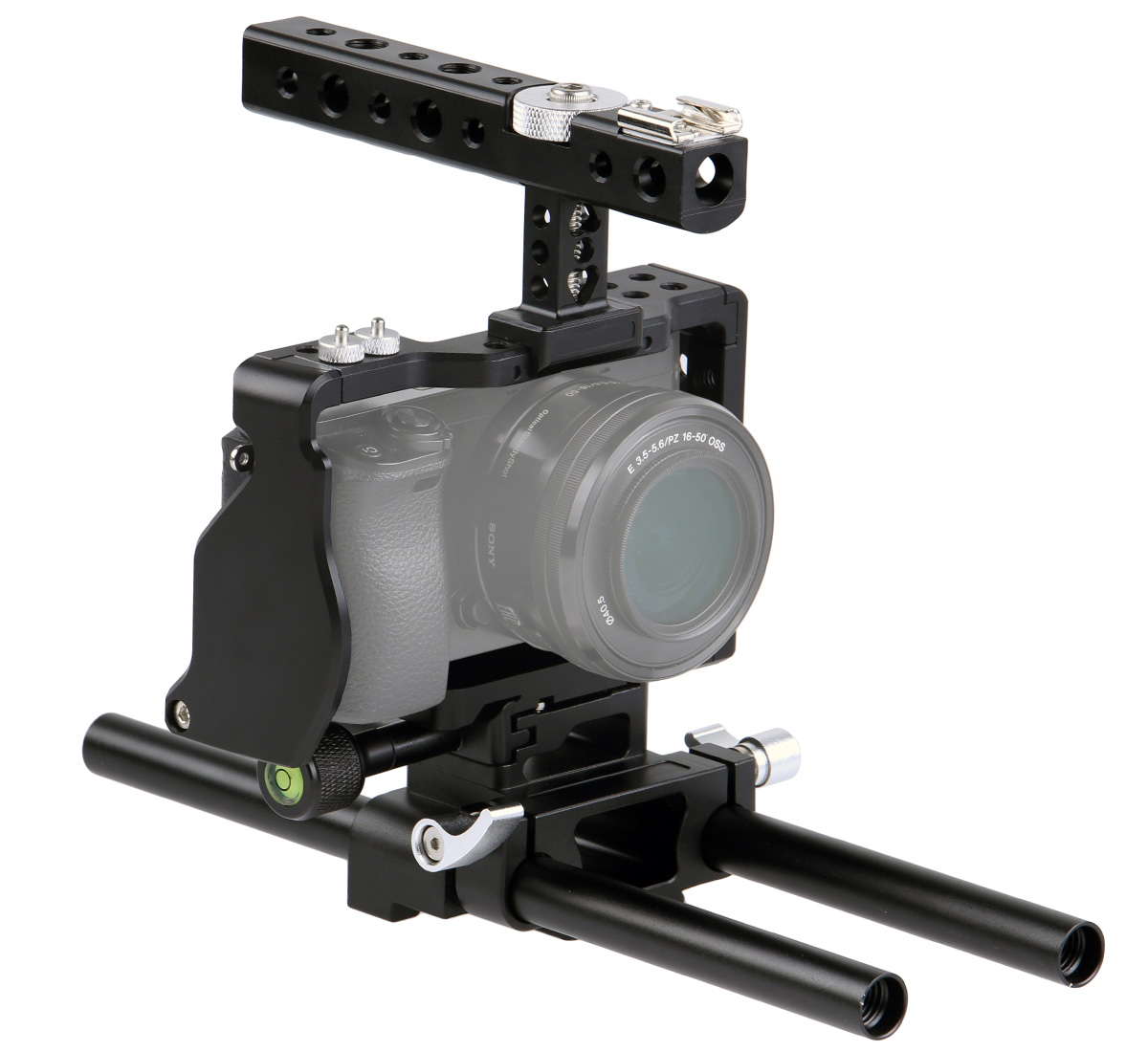 ayex Kamera Cage C6 für Sony Alpha A6000, A6300, A6500 ayex Kamera Cage C6 für Sony Alpha A6000, A6300, A6500