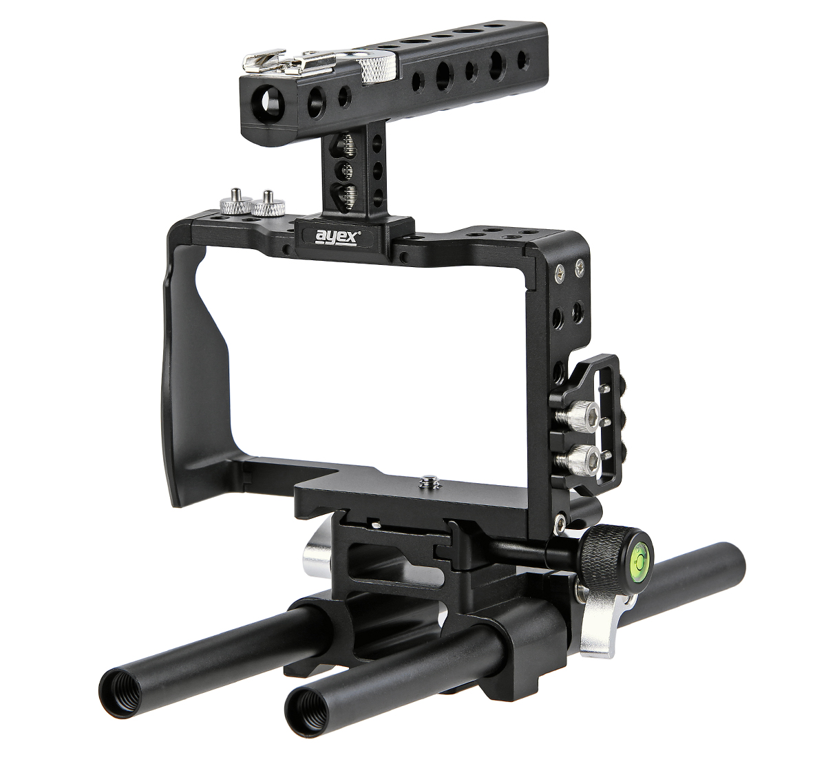 ayex Kamera Cage C6 für Sony Alpha A6000, A6300, A6500 ayex Kamera Cage C6 für Sony Alpha A6000, A6300, A6500