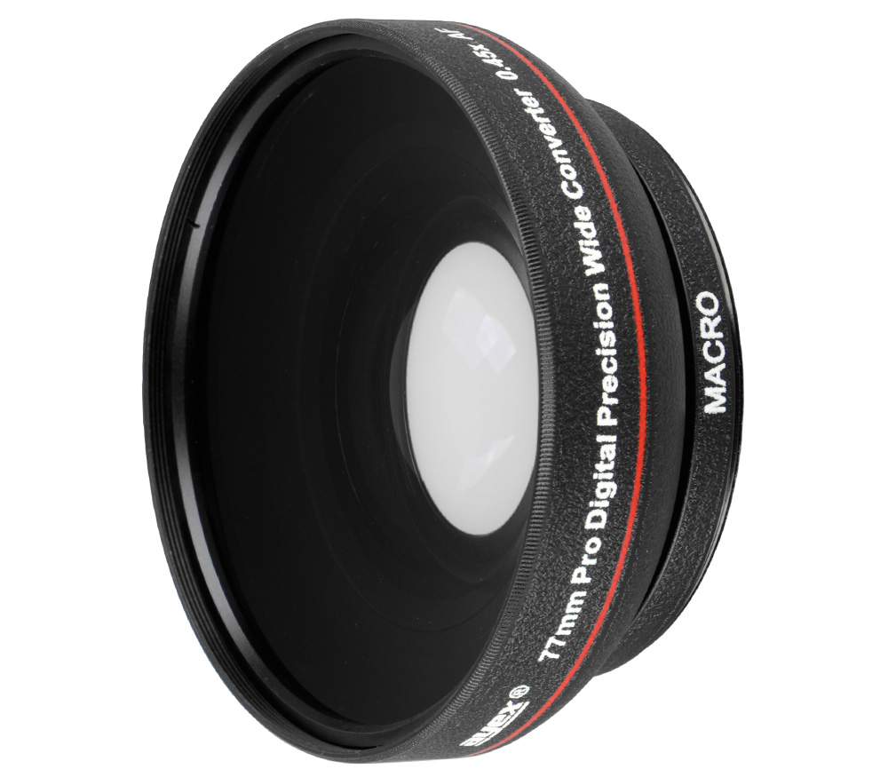 ayex HD Super-Weitwinkelkonverter 0,45x Multi Coated 77mm mit Makrolinse