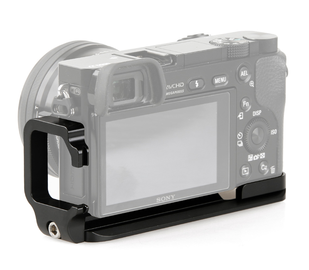 Kamerahalterung Schnellwechselplatte für Sony Alpha A6000 und Arca-Swiss Standard, ayex LPS-A6000