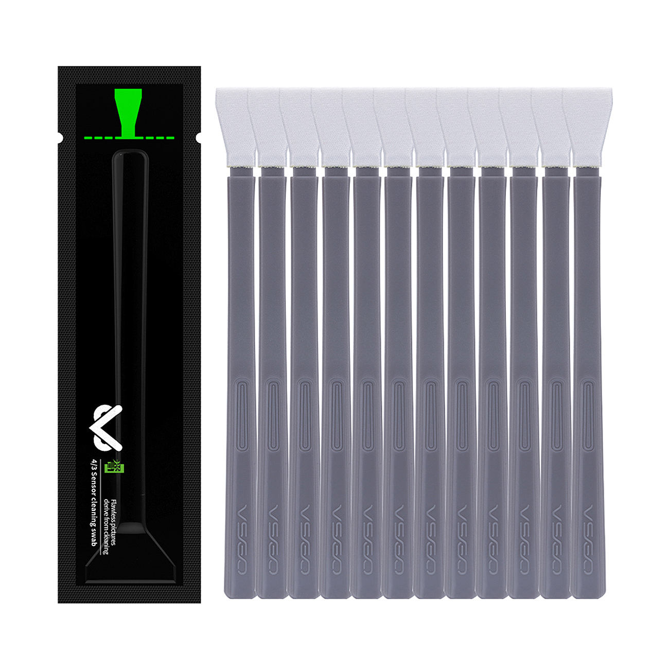 4/3 Sensor Reinigung Swabs 24 Stück, Sensor cleaning swab, Kamera Sensor Cleaning  für Kamerareinigung