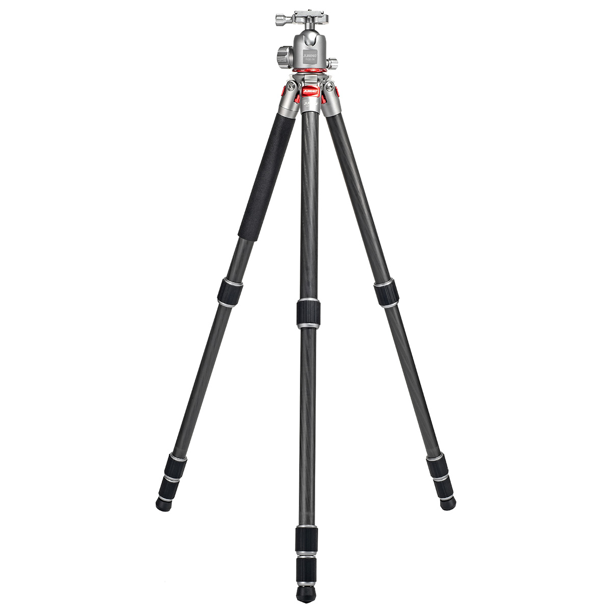 JUSINO Leichtes Karbon Fotostativ mit Kugelkopf Stativ bis 138cm 12kg AF-254C FGS-36 JUSINO Leichtes Karbon Fotostativ mit Kugelkopf Stativ bis 138cm 12kg AF-254C FGS-36