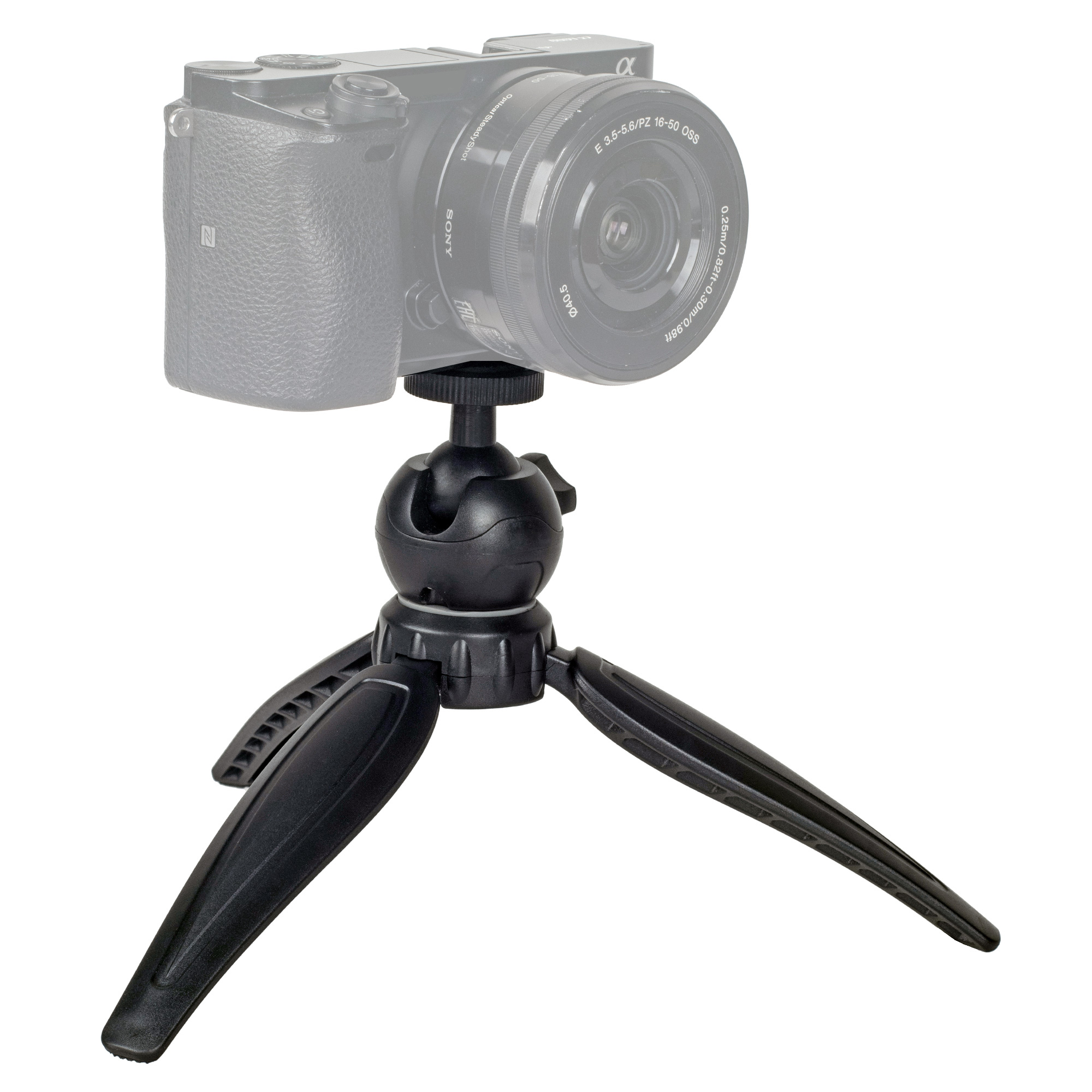 ayex flexibles Mini-Tripod mit Kugelkopf und 1/4 Zoll Adapter - Kompakt und Robust. Für perfekte verwacklungsfreie Aufnahmen - Bis 5 Kg belastbar