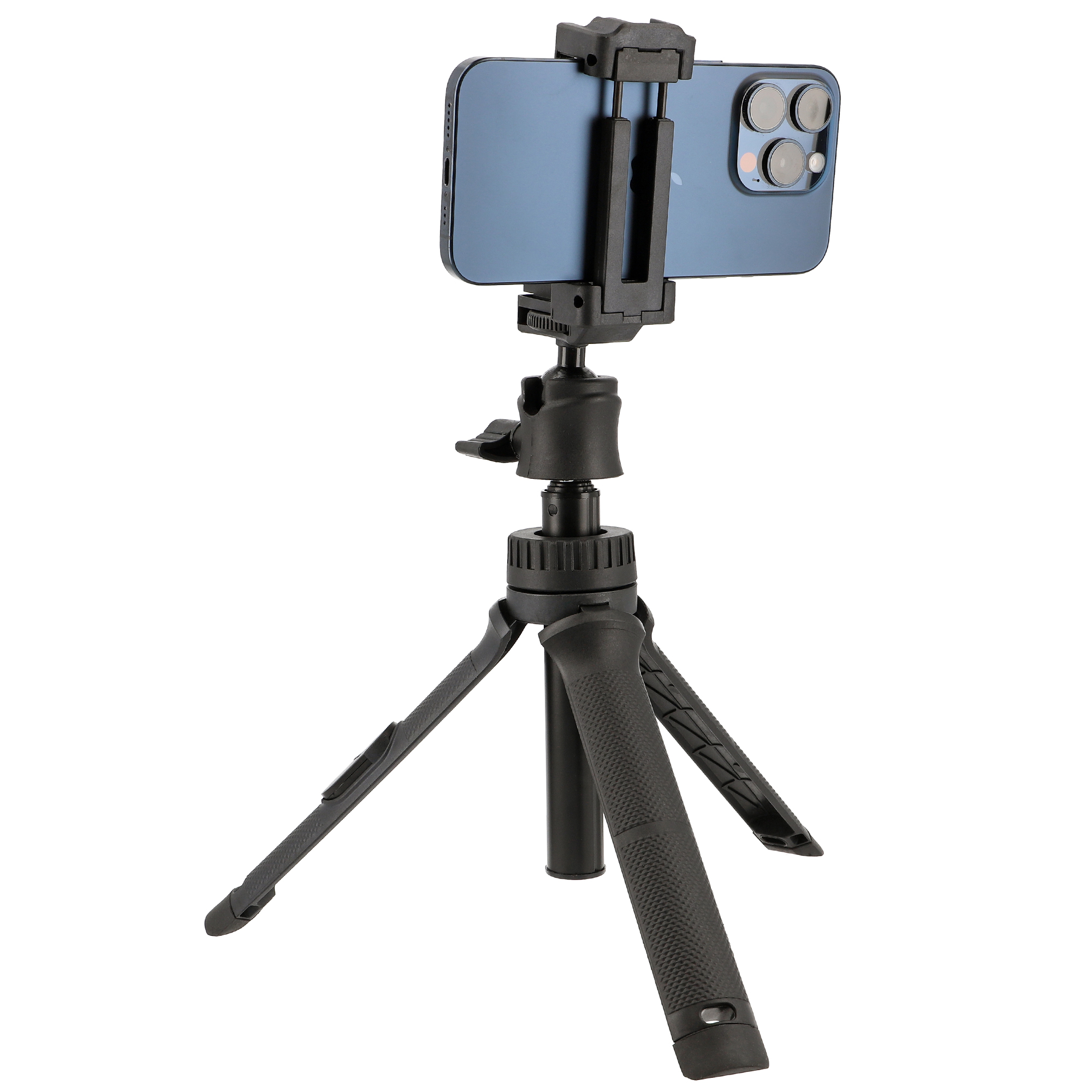 ayex Flexibles Mini-Stativ & Selfie-Stick Bluetooth Auslöser tragfähig und kompakt