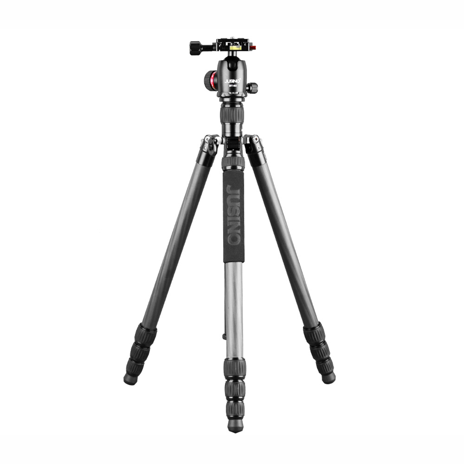 Traveller Stativset leichtes Tripod/Monopod JUSINO TK-254 mit Kugelkopf BT-02