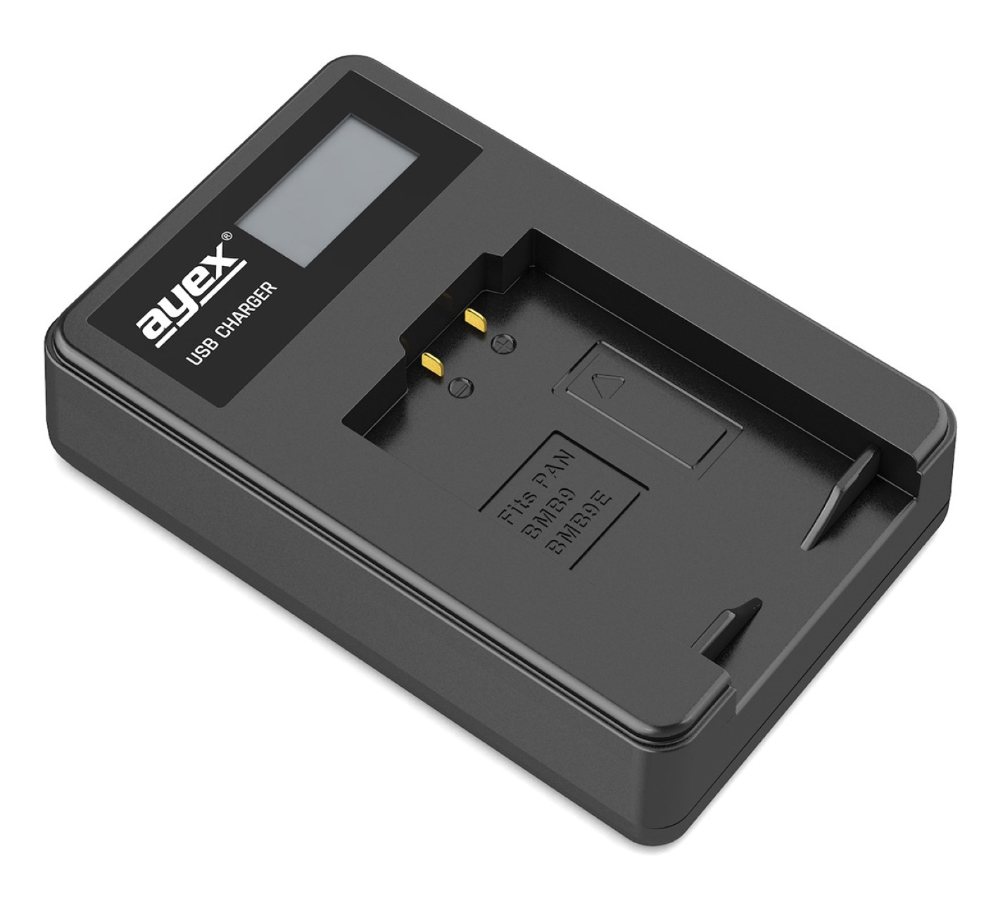 ayex USB Ladegerät für Panasonic DMW-BMB9 DMW-BMB9E Akku