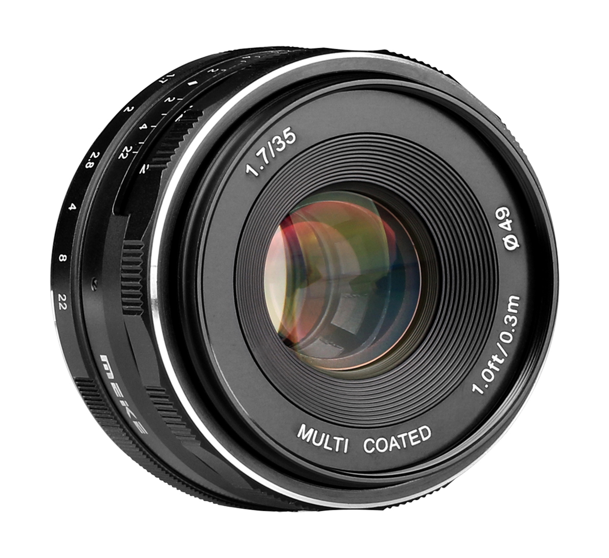 Meike 35mm F1.7 Objektiv multicoated für Canon EOS M - B-Ware