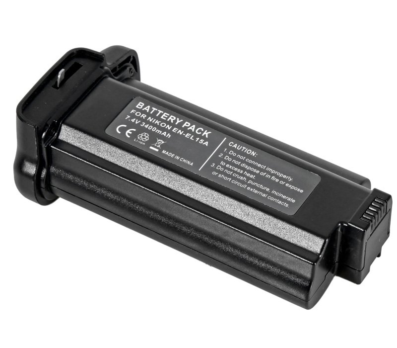 Batteriegriff Meike für Nikon D7000 mit Infrarot Fernauslöser inkl. EN-EL15 Akkublock