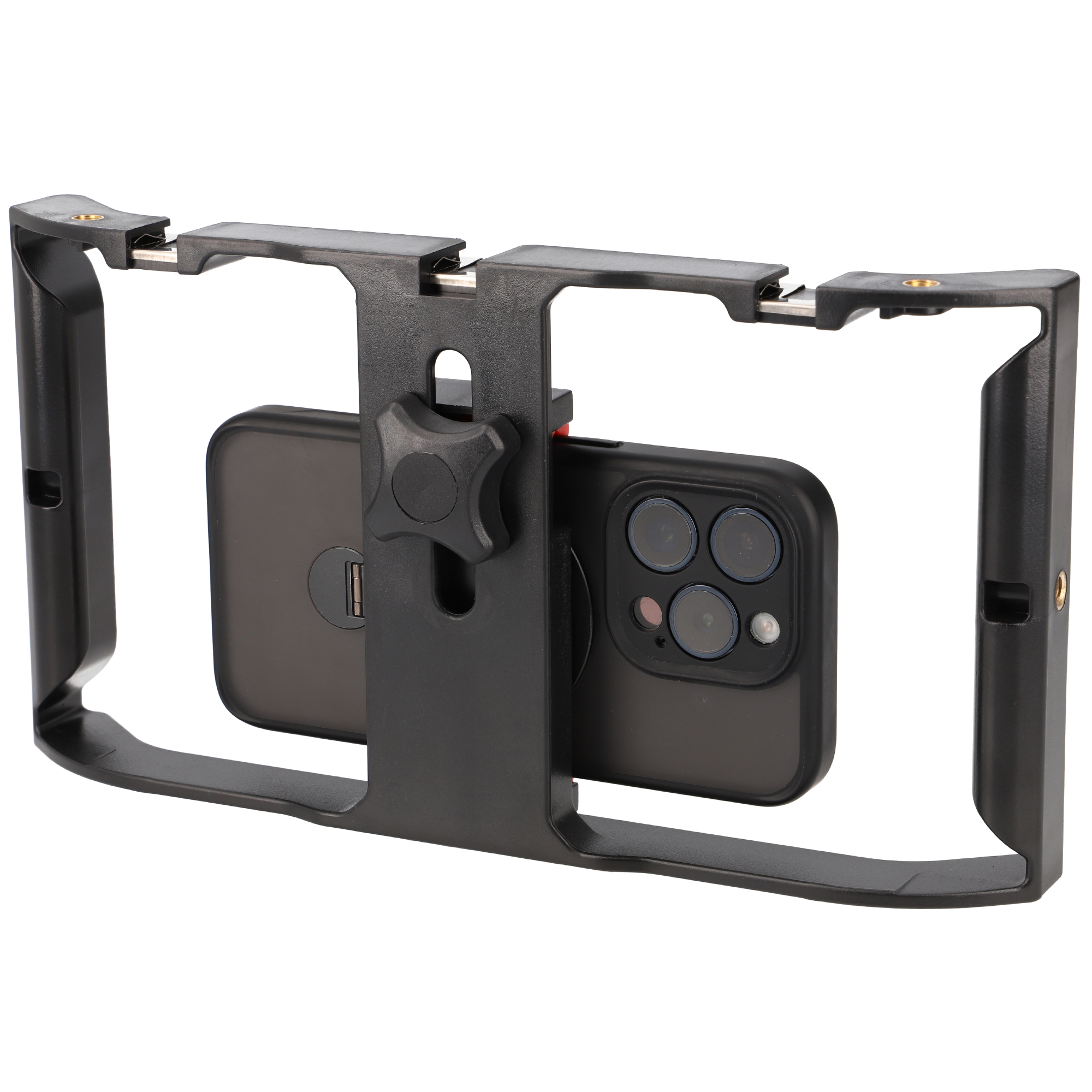 Smartphone Video Rig Stabilizer – Handyhalterung für stabile Videoaufnahmen & Vlogging