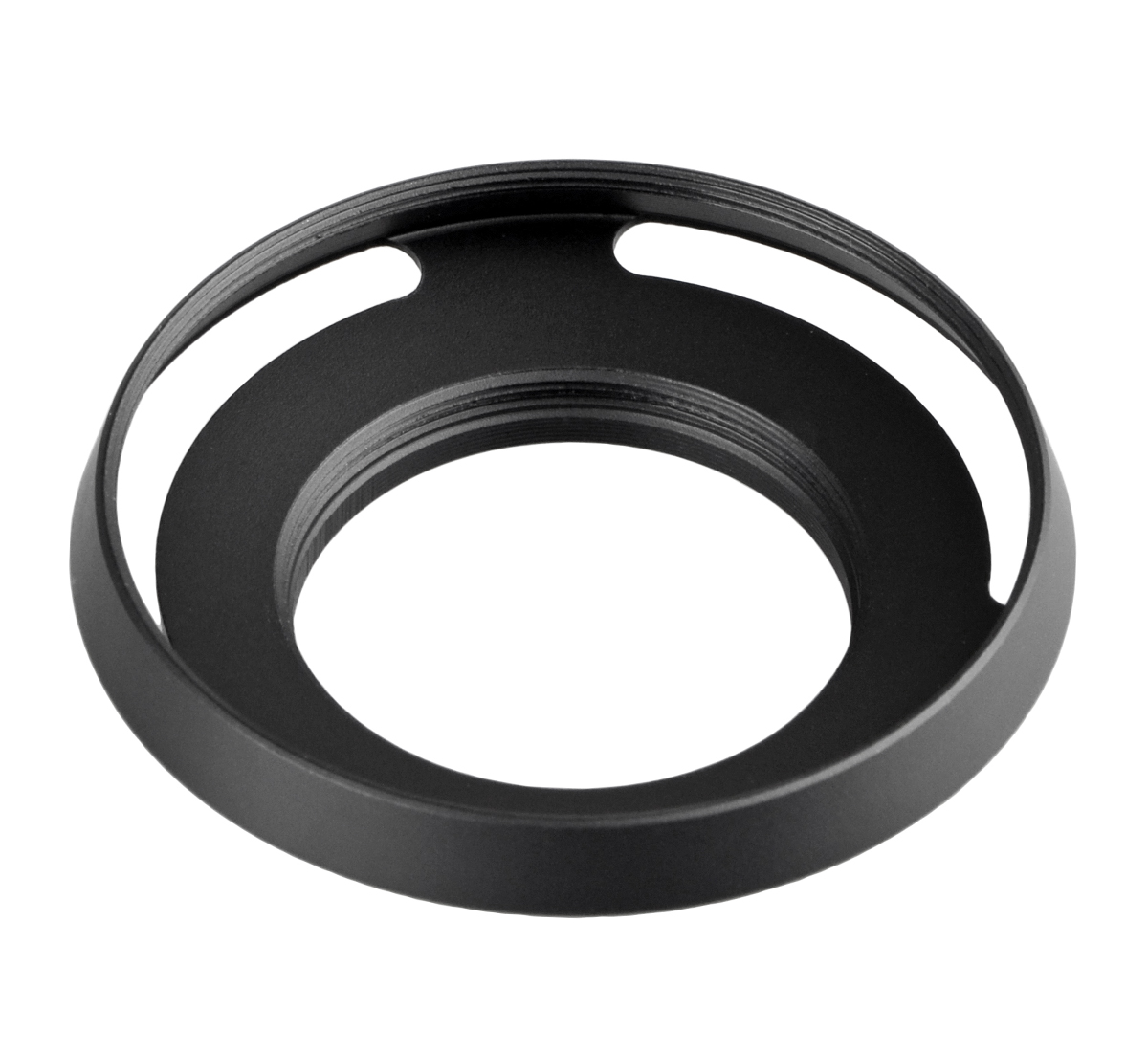 Sonnenblende LH-37EP Aluminium Gegenlichtblende für Olympus PEN M. Zuiko Digital 2.8/17mm Objektiv und Panasonic Lumix GX VARIO PZ 14-42mm Objektiv 