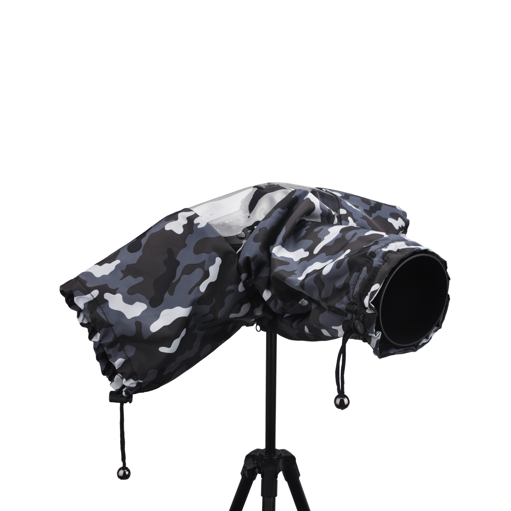 JJC Rain Cover Regenschutzhülle für DSLR bis 180 x 140 x 250 mm Gesamtmaße - RC-1GR