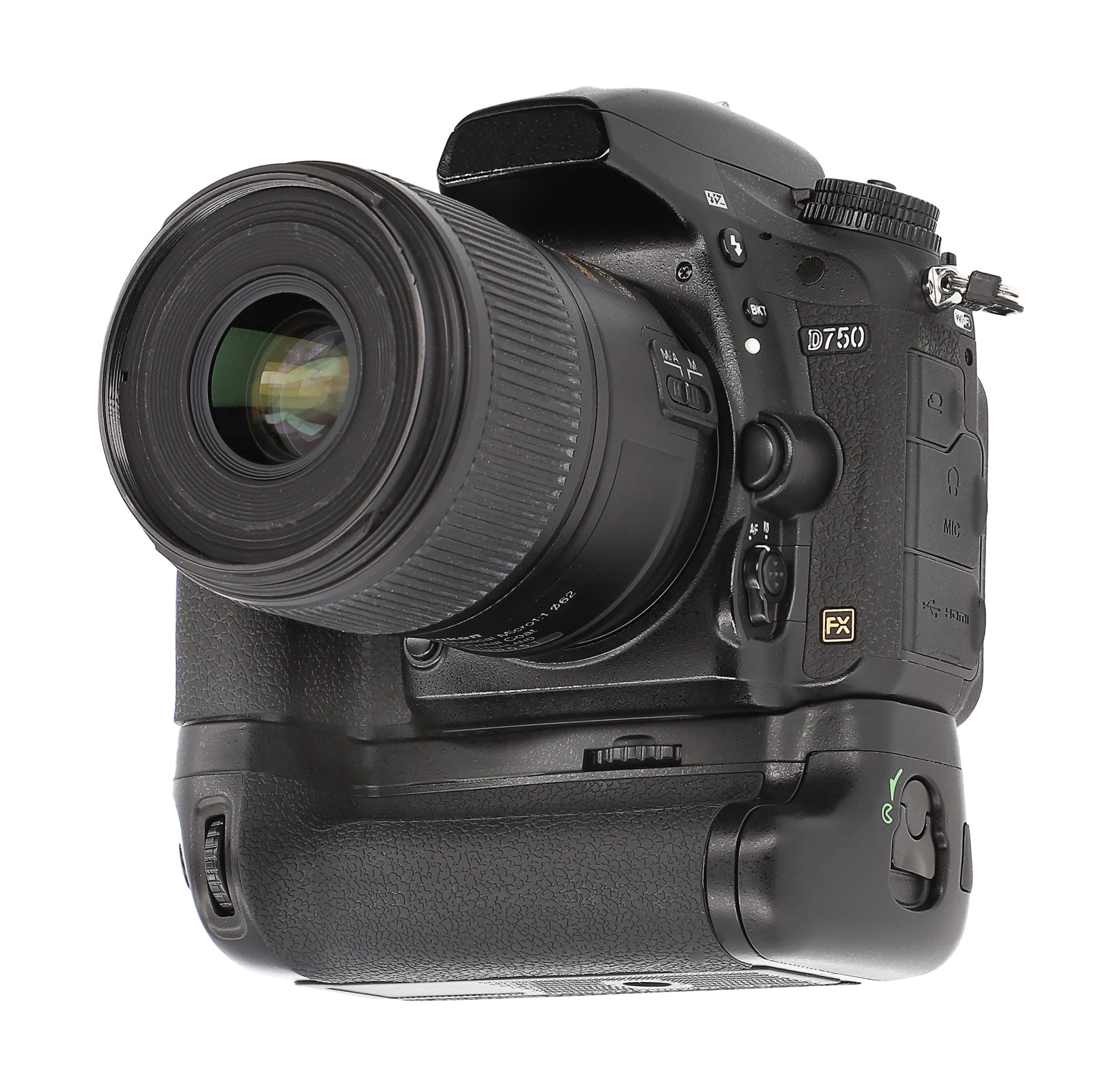 ayex Batteriegriff für Nikon D750 Ersatz für MB-D16 Akkugriff optimal zum fotografieren im Hochformat