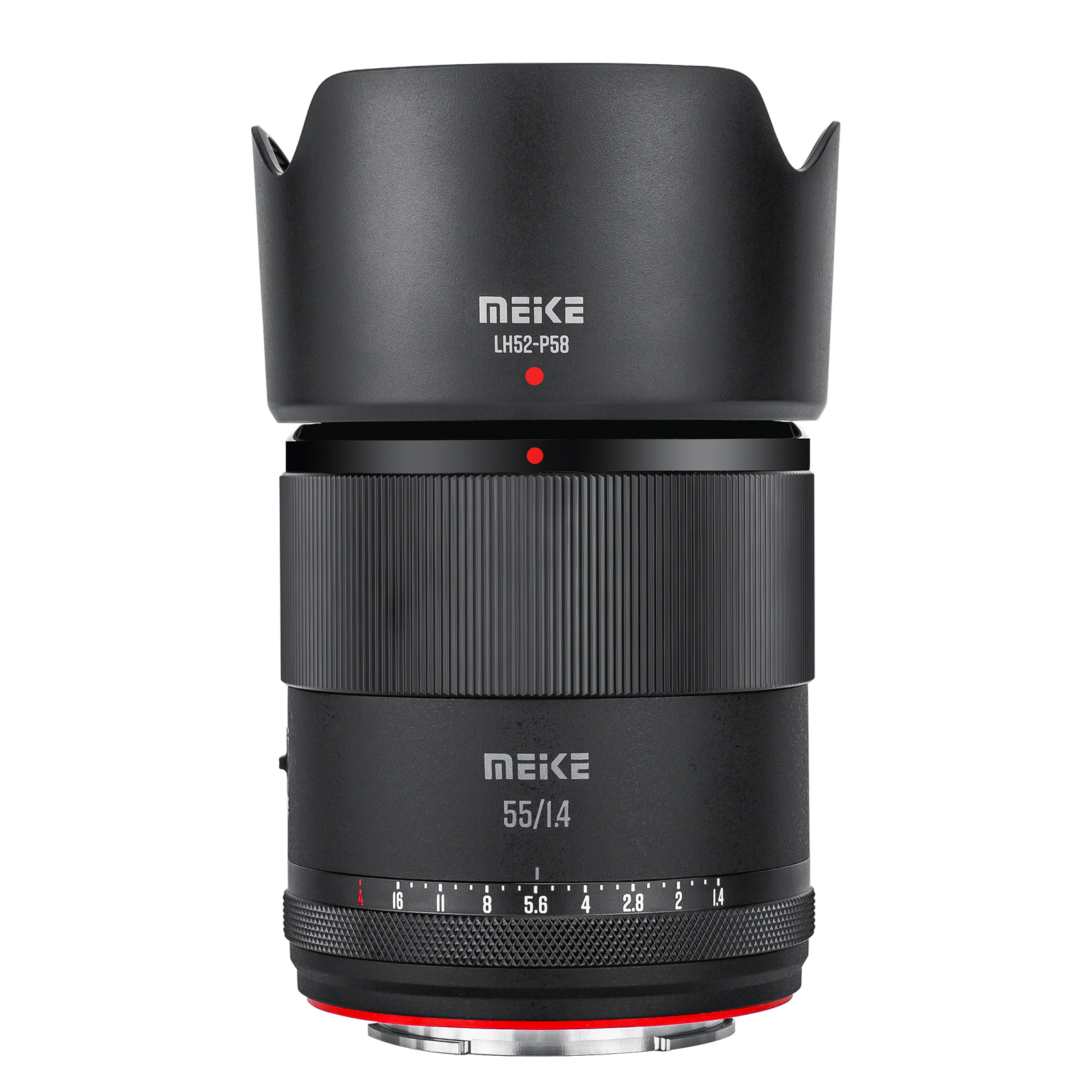 Meike 55mm F1.4 AF STM Aps-C Autofokus Objektiv für Fujifilm X-Mount Kameras