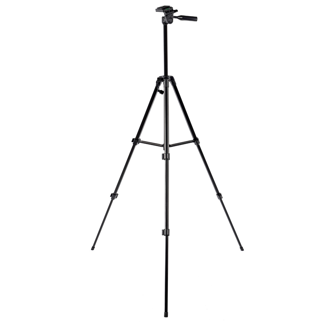 ayex Kamerastativ mit 3-Wege-Kopf höhenverstellbar bis 163 cm leicht & stabil bis 5 kg