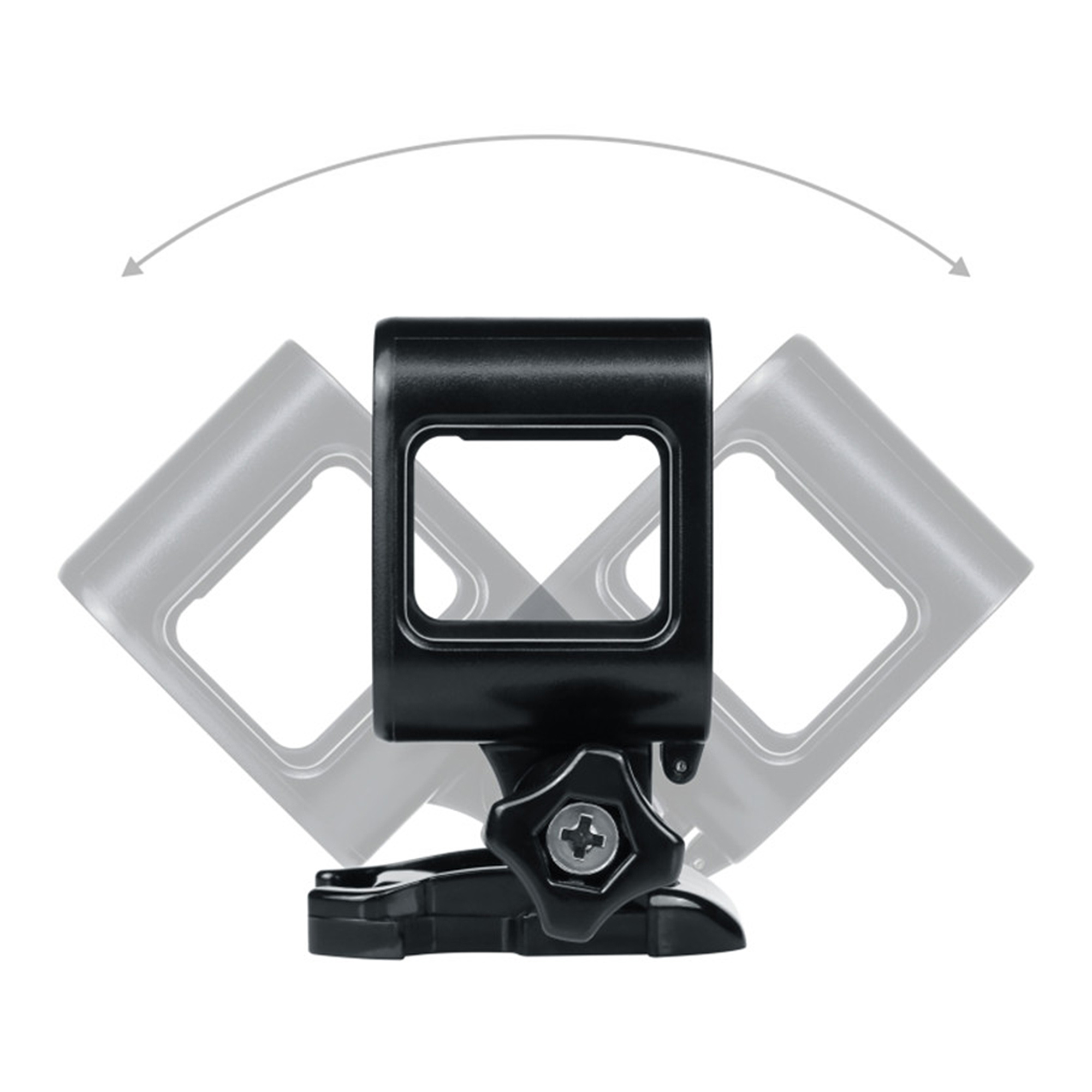 ayex Schutzgehäuse für GoPro Hero 4, Hero 5 leichter Schutzrahmen verstellbar mühelose Montage