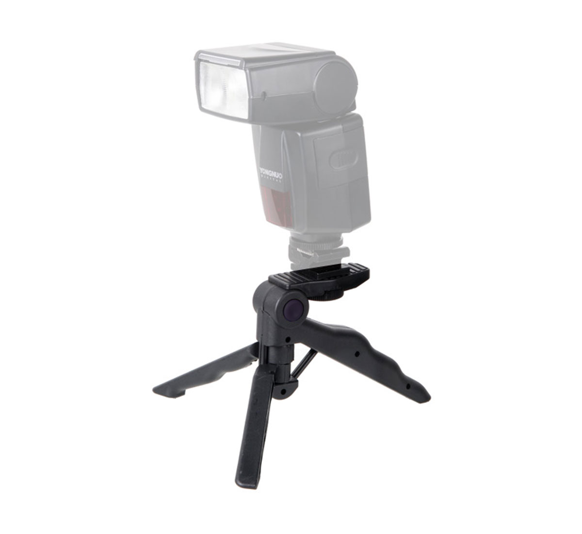 Faltbares Mini-Stativ / Griff für Kamera und Blitz