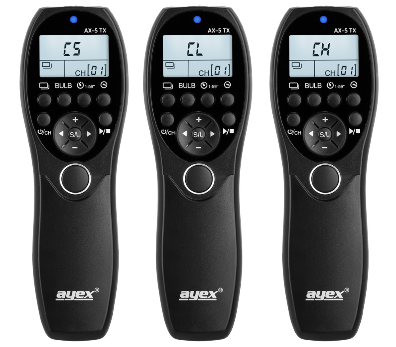 Funk Timer Fernauslöser AX-5 3,5mm Serie Bulb Delay Fokussieren