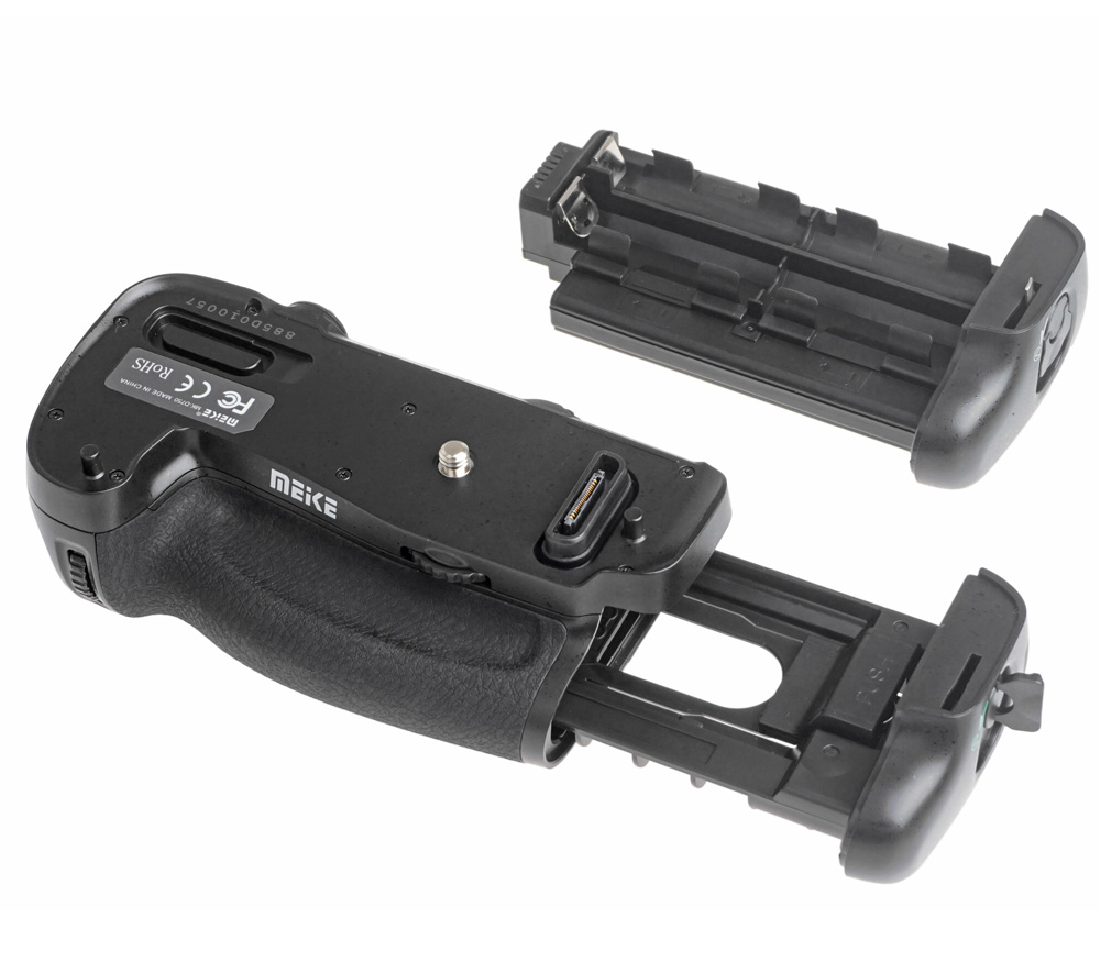Meike Batteriegriff Set für Nikon D750 + 1x ayex EN-EL15B Akku wie MB-D16