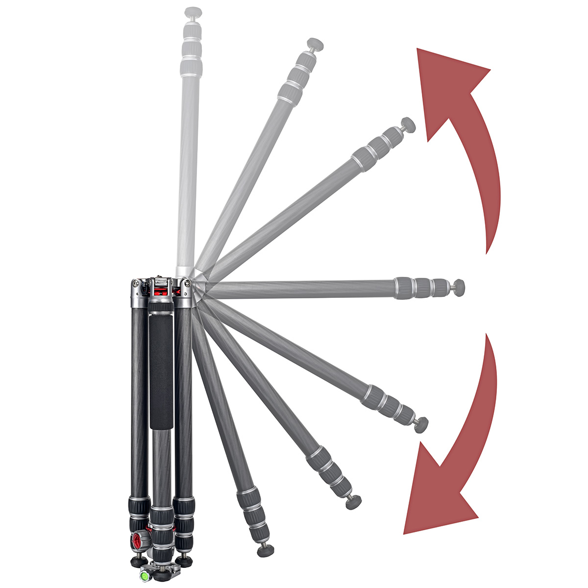 JUSINO Profi Traveller Karbon-Stativ Monopodfunktion bis 182cm 18kg + Kugelkopf FGS-41 TK-324C JUSINO Profi Traveller Karbon-Stativ Monopodfunktion bis 182cm 18kg + Kugelkopf FGS-41 TK-324C