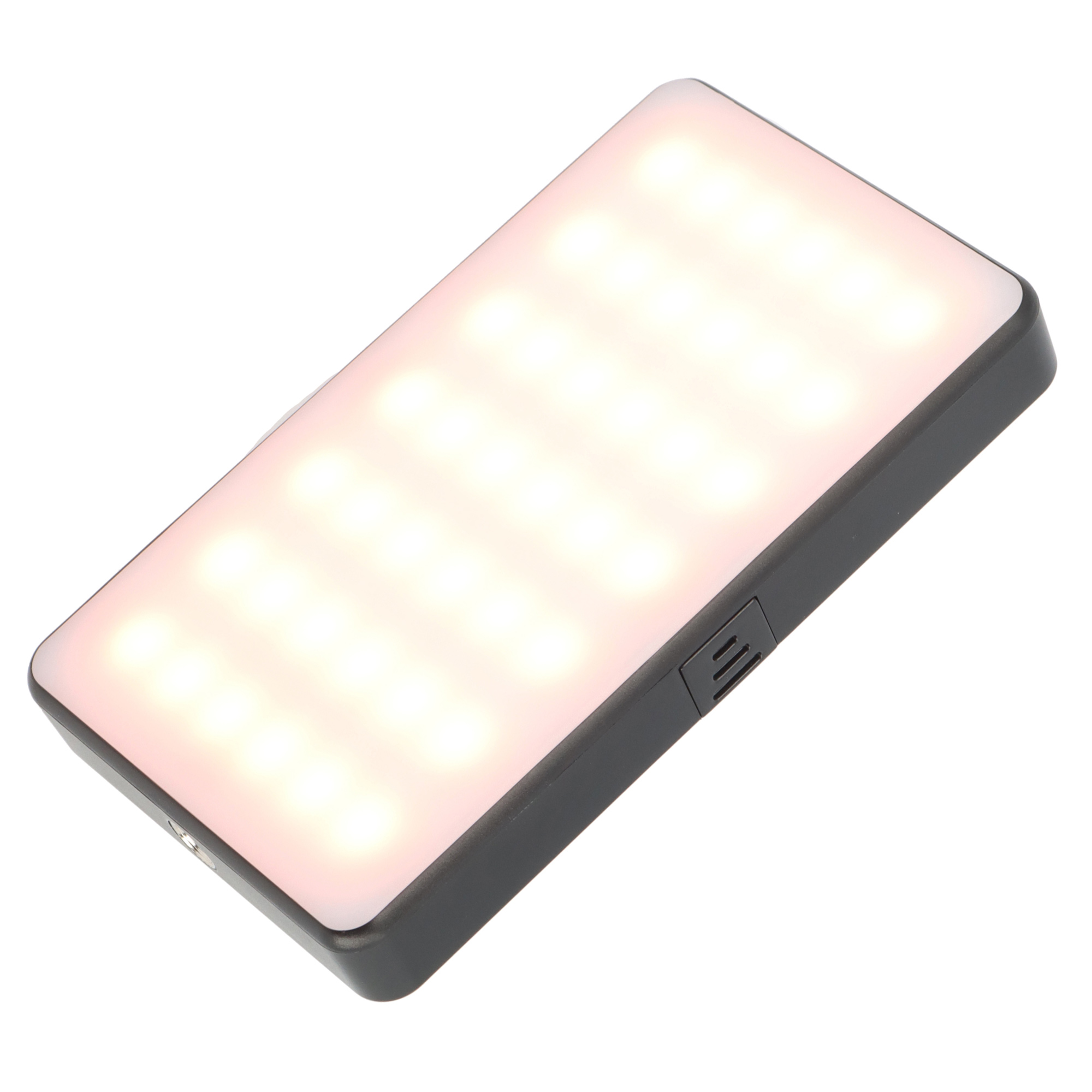 Vielseitige RGB LED Videoleuchte mit 20 Lichteffekten LCD-Display & integriertem Akku Vielseitige RGB LED Videoleuchte mit 20 Lichteffekten LCD-Display & integriertem Akku
